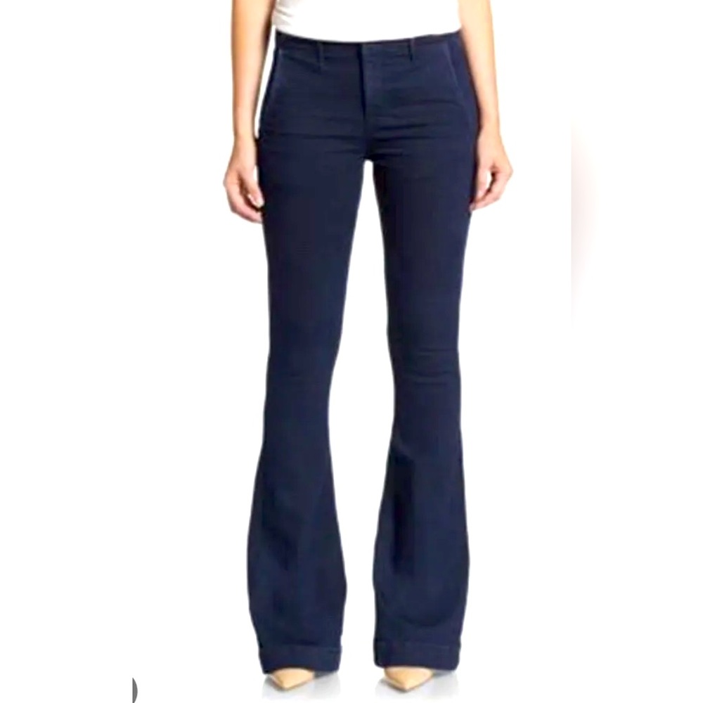 Rag & Bone Rivington Bell Trouser Dark Wash Size 24